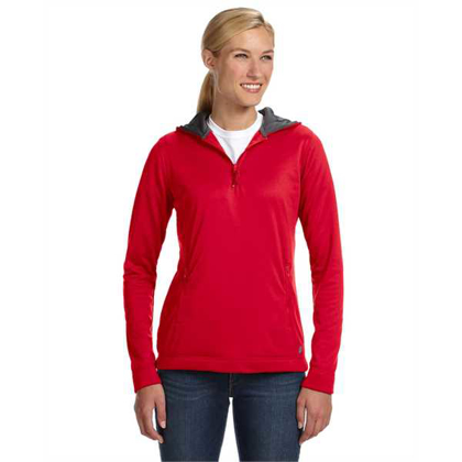 Picture of Ladies' Tech Fleece Quarter-Zip Pullover Hood