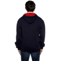 Picture of Unisex 10 oz. 80/20 Poly/Cotton Contrast Hood Sweatshirt