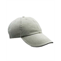 Picture of Adult Solid Low-Profile Sandwich Trim Twill Cap