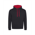 Picture of Adult 80/20 Midweight Varsity Contrast Hooded Sweatshirt