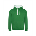 Picture of Adult 80/20 Midweight Varsity Contrast Hooded Sweatshirt