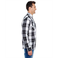 Picture of Men's Long-Sleeve Plaid Pattern Woven Shirt