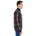 Picture of Men's Long-Sleeve Plaid Pattern Woven Shirt