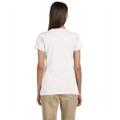 Picture of Ladies' 4.4 oz., 100% Organic Cotton Short-Sleeve V-Neck T-Shirt