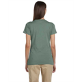 Picture of Ladies' 4.4 oz., 100% Organic Cotton Short-Sleeve V-Neck T-Shirt