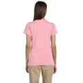 Picture of Ladies' 4.4 oz., 100% Organic Cotton Short-Sleeve V-Neck T-Shirt