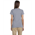 Picture of Ladies' 4.4 oz., 100% Organic Cotton Short-Sleeve V-Neck T-Shirt