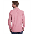 Picture of Men's Microcheck Gingham Long-Sleeve Cotton Shirt