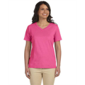 Picture of Ladies' Premium Jersey V-Neck T-Shirt