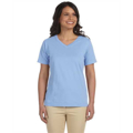 Picture of Ladies' Premium Jersey V-Neck T-Shirt