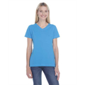 Picture of Ladies' Premium Jersey V-Neck T-Shirt