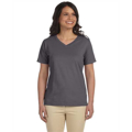 Picture of Ladies' Premium Jersey V-Neck T-Shirt