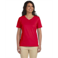 Picture of Ladies' Premium Jersey V-Neck T-Shirt