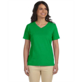 Picture of Ladies' Premium Jersey V-Neck T-Shirt