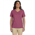 Picture of Ladies' Premium Jersey V-Neck T-Shirt