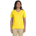 Picture of Ladies' Premium Jersey V-Neck T-Shirt