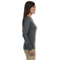 Picture of Ladies' 4.4 oz., 100% Organic Cotton Classic Long-Sleeve T-Shirt