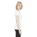 Picture of Ladies' 4.6 oz. Modal Deep V-Neck T-Shirt