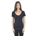 Picture of Ladies' 4.6 oz. Modal Deep V-Neck T-Shirt