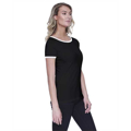 Picture of Ladies' CVC Ringer T-Shirt
