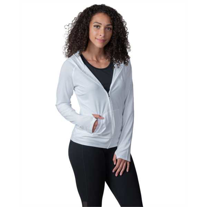 Picture of Ladies' Endurance Full-Zip Hooded Sweatshirt with Back Mesh