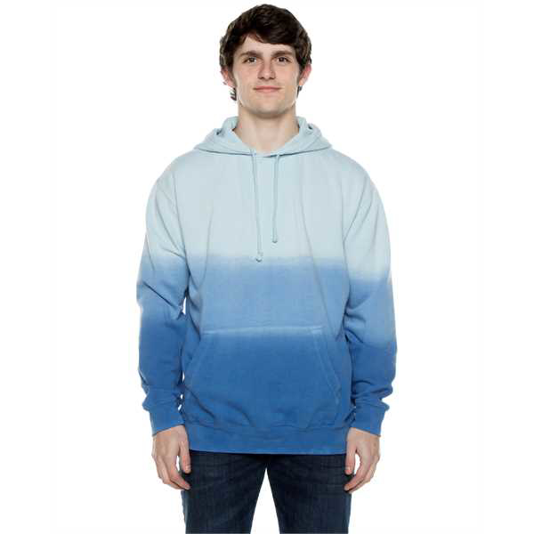 Picture of Unisex 8.25 oz. 80/20 Cotton/Poly Triple Dipped Pigment-Dyed Hooded Sweatshirt