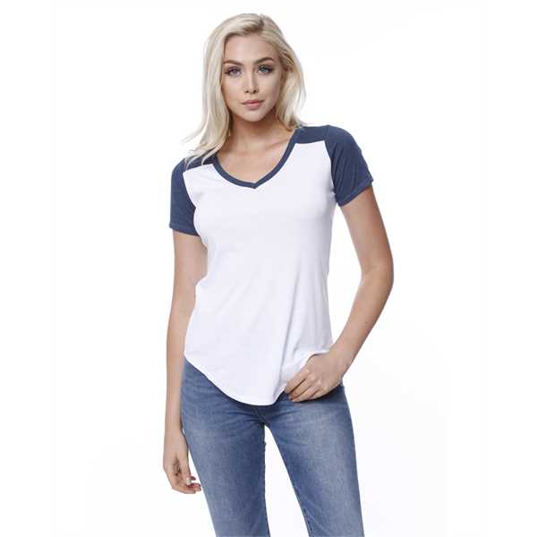 WHITE/ NAVY HTHR