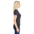 Picture of Ladies' Triblend Short-Sleeve V-Neck T-Shirt