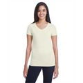 Picture of Ladies' Triblend Short-Sleeve V-Neck T-Shirt