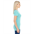 Picture of Ladies' Triblend Short-Sleeve V-Neck T-Shirt