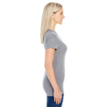 Picture of Ladies' Triblend Short-Sleeve V-Neck T-Shirt