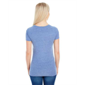 Picture of Ladies' Triblend Short-Sleeve V-Neck T-Shirt