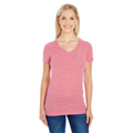 Picture of Ladies' Triblend Short-Sleeve V-Neck T-Shirt