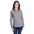 Picture of Ladies' Microcheck Gingham Long-Sleeve Cotton Shirt