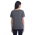 Picture of Ladies' Triblend Fleck Short-Sleeve V-Neck T-Shirt