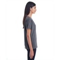 Picture of Ladies' Triblend Fleck Short-Sleeve V-Neck T-Shirt