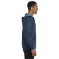 Picture of Men's 7 oz. Organic/Recycled Heathered Full-Zip Hood