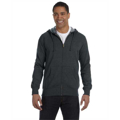 Picture of Men's 7 oz. Organic/Recycled Heathered Full-Zip Hood