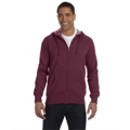 Picture of Men's 7 oz. Organic/Recycled Heathered Full-Zip Hood