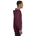 Picture of Men's 7 oz. Organic/Recycled Heathered Full-Zip Hood