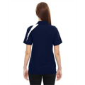 Picture of Ladies' Impact Performance Polyester Piqué Colorblock Polo