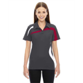 Picture of Ladies' Impact Performance Polyester Piqué Colorblock Polo