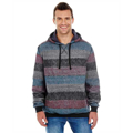 Picture of Men's Printed Stripe Marl Pullover