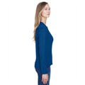 Picture of Ladies' Agility Performance Long-Sleeve Piqué Crewneck