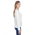 Picture of Ladies' Agility Performance Long-Sleeve Piqué Crewneck