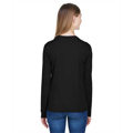 Picture of Ladies' Agility Performance Long-Sleeve Piqué Crewneck