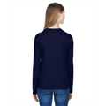 Picture of Ladies' Agility Performance Long-Sleeve Piqué Crewneck