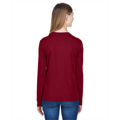 Picture of Ladies' Agility Performance Long-Sleeve Piqué Crewneck