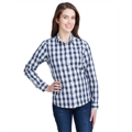 Picture of Ladies' Mulligan Check Long-Sleeve Cotton Shirt