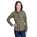 Picture of Ladies' Mulligan Check Long-Sleeve Cotton Shirt